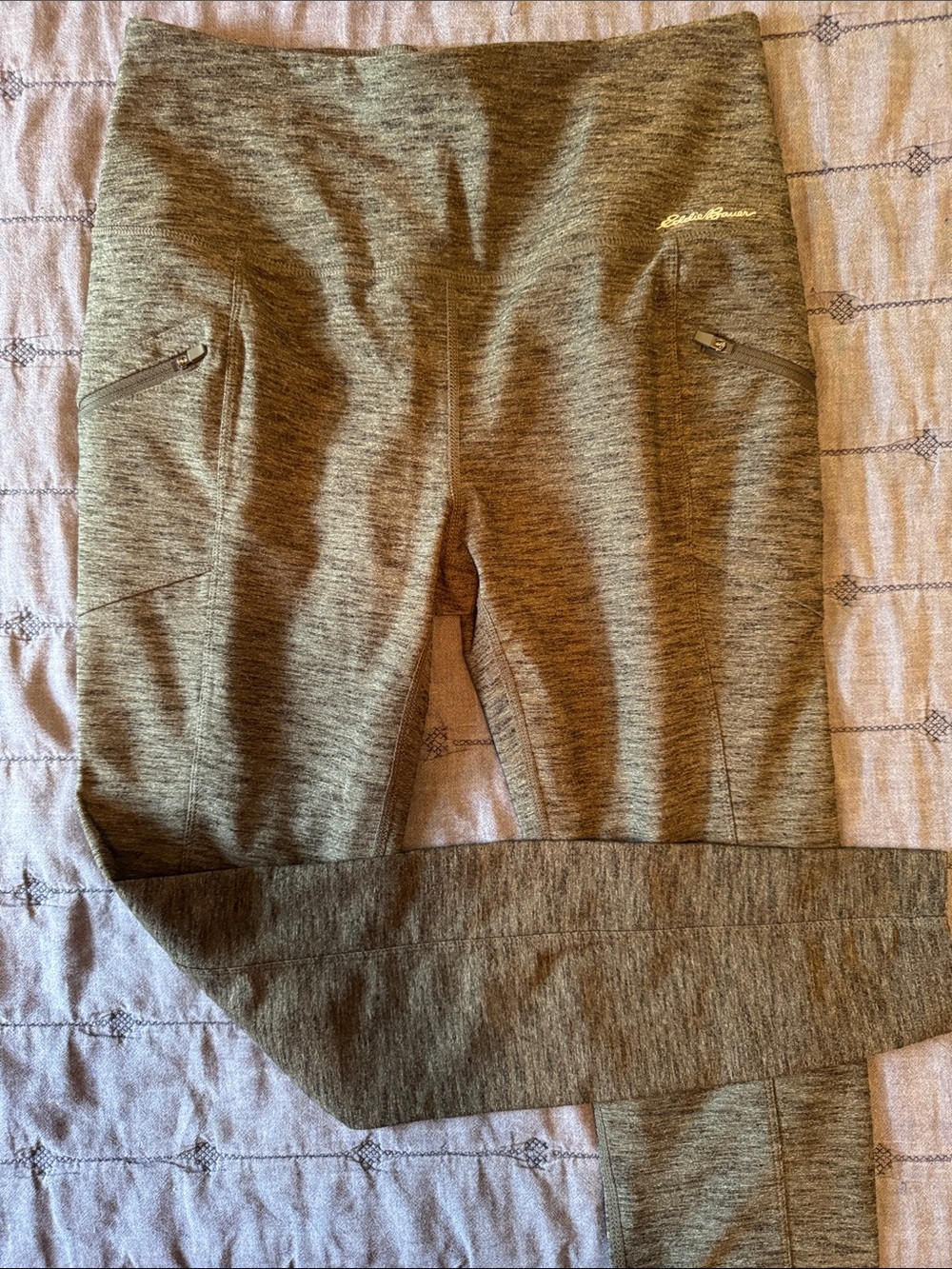 Eddie Bauer Olive Green hiking leggings